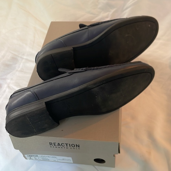 Kenneth Cole Reaction Men's Blue Loafers - Picture 6 of 12